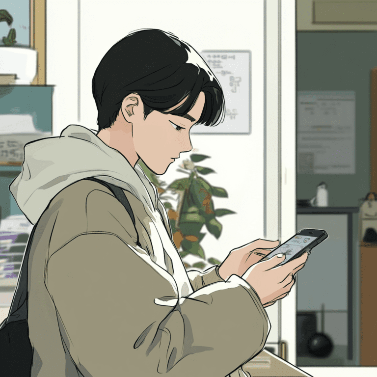 drlee2976_a_korean_university_student_is_playing_a_smartphone_g_eafb0d8d-5bca-47db-8f29-23eedf627c5d
