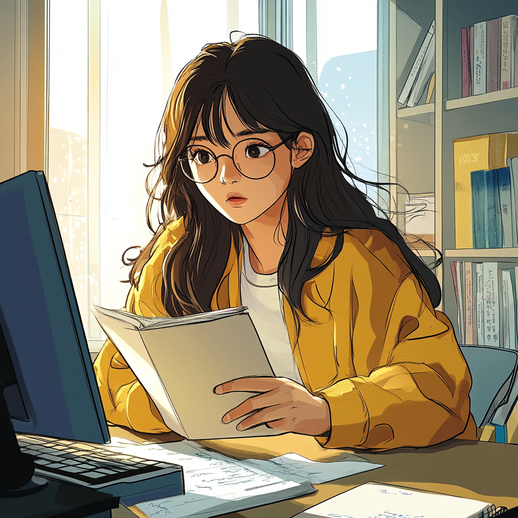 a character and temperament of an university student