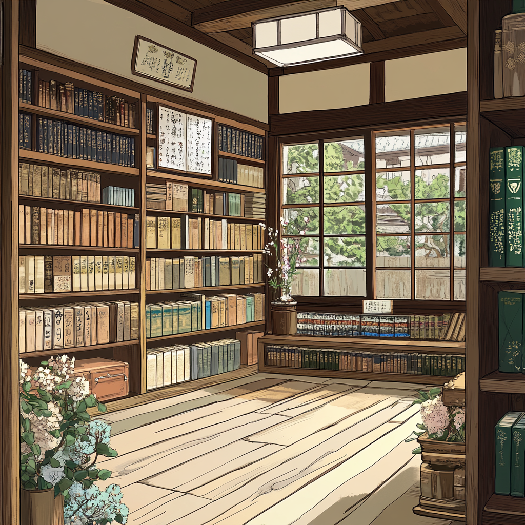 a book store