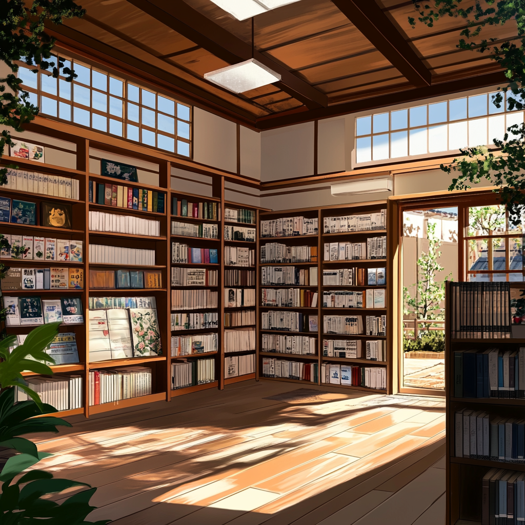 a book store