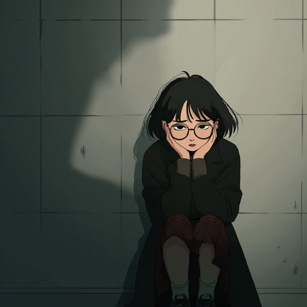korean university student is trying to get a psychiatric certificate.